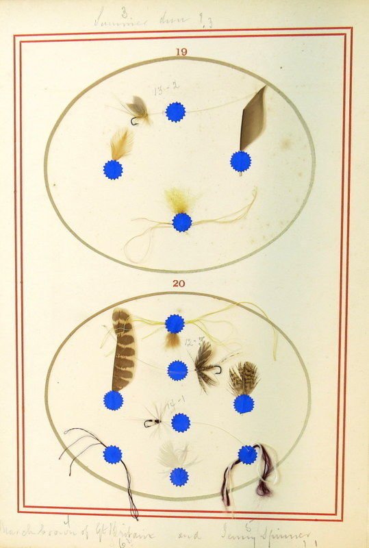 The quality of the flies and the dressing skills of the tyer(s) is outstanding and they really need to be seen under magnification to fully appreciate them.<br />All the hooks are blued rather than bronzed, as was common at the time.